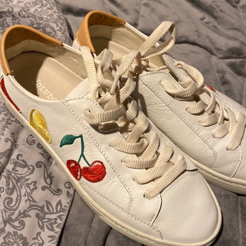 Soludos sneakers worn once!!